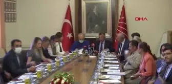 CHP'li Altay, sağlık çalışanlarını kabul etti