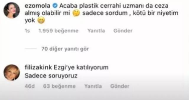 Ezgi Mola'nın Adnan Oktar'ın cezaevindeki fotoğrafına yaptığı yorum bomba: Plastik cerrahi uzmanı da ceza almış olabilir mi?