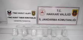 Türkiye-İran sınır hattında 15 kilo uyuşturucu ele geçirildi