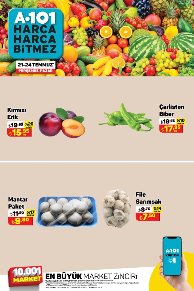 A101 hafta sonu indirimleri! 23 - 29 Temmuz A101 haftanın yıldızları bu hafta hangi ürünler? A101'e gelecek ürünler ve A101 fiyat listesi!