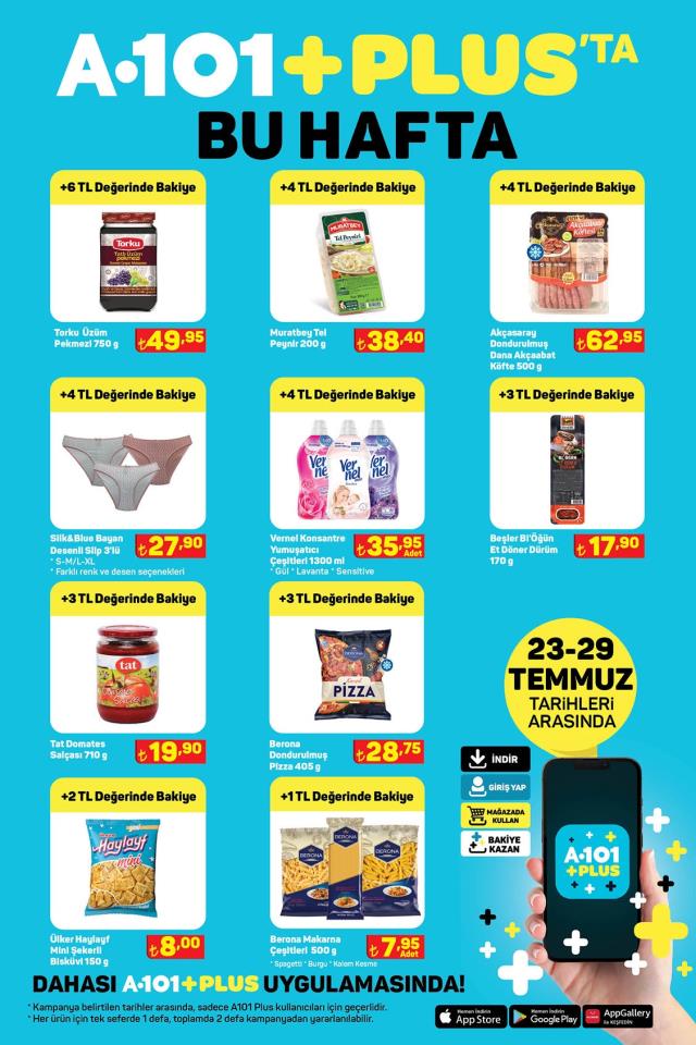 A101 hafta sonu indirimleri! 23 - 29 Temmuz A101 haftanın yıldızları bu hafta hangi ürünler? A101'e gelecek ürünler ve A101 fiyat listesi!