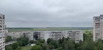 Ukrayna'da mühendisler binalarda yapılacak onarım çalışmaları için araştırma yaptı