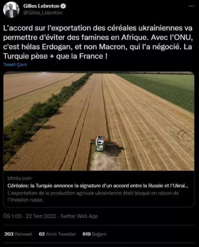 AB Parlamentosu üyesi Erdoğan'ı övüp Macron'u eleştirdi: Türkiye Fransa'dan daha güçlü AB Parlamentosu üyesi Erdoğan'ı övüp Macron'u eleştirdi: Türkiye Fransa'dan daha güçlü