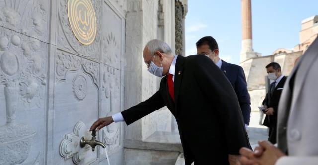 Cumhurbaşkanı Erdoğan'dan Kılıçdaroğlu ve İmamoğlu'na olay gönderme: Onlar yapsa yapsa sökülen musluğu takarlar