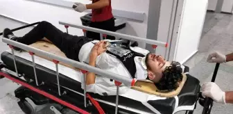 Son dakika haberleri | Otomobil ile motosiklet çarpıştı: 1 ağır yaralı