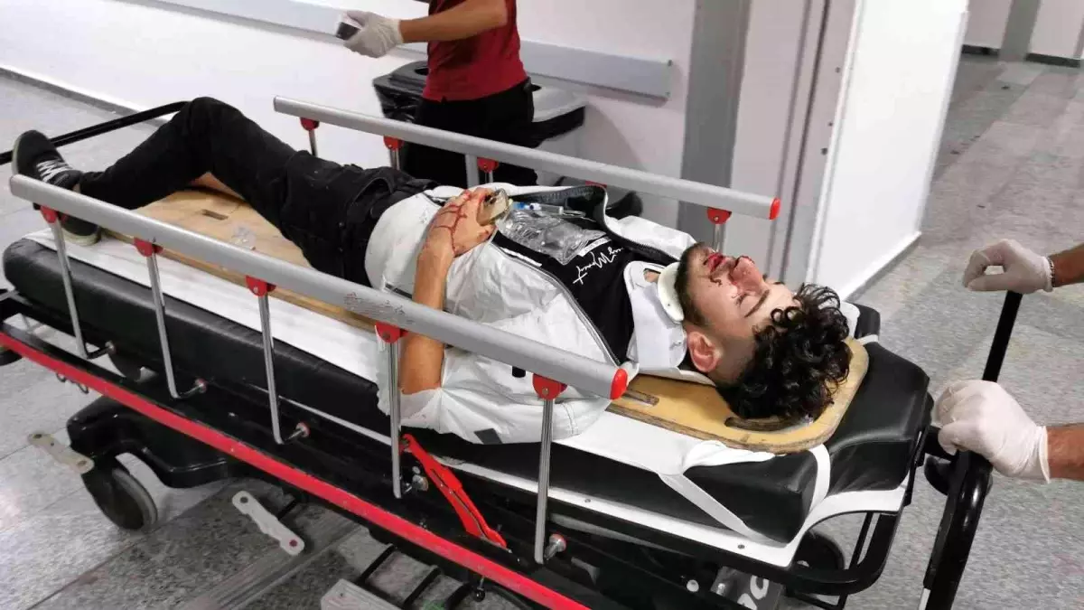 Son dakika haberleri | Otomobil ile motosiklet çarpıştı: 1 ağır yaralı