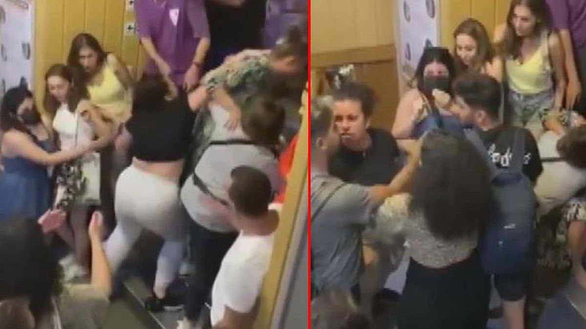 Adalar vapurunda kadın turistler arasında çıkan tartışma yumruklu kavgaya dönüştü