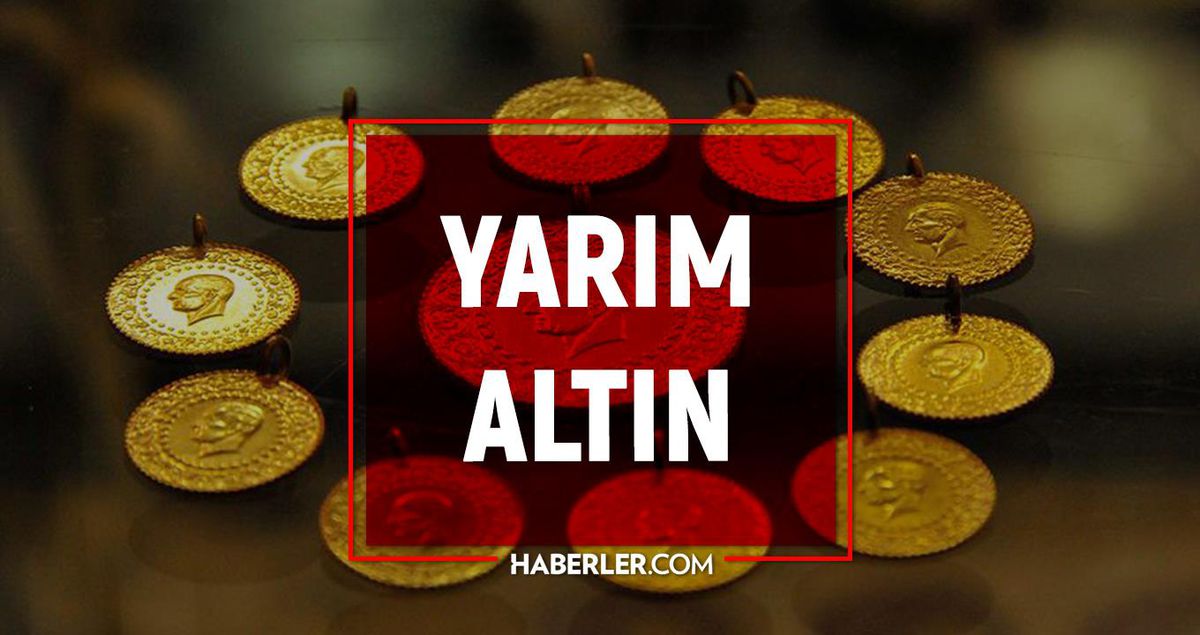 Altın fiyatları(YORUM): Yarım altın bugün ne kadar? 25 Temmuz 2022 YARIM ALTIN fiyatları kaç TL? Yükseldi mi, düştü mü?