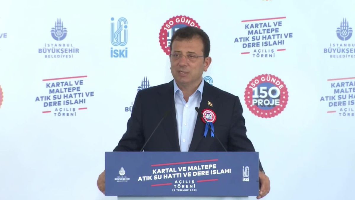 İSKİ'nin Kartal ve Maltepe'de Tamamladığı Altyapılar Hizmete Açıldı. İmamoğlu: Geçici Değil Kalıcı Çözümler Üretme Konusunda Kararlıyız