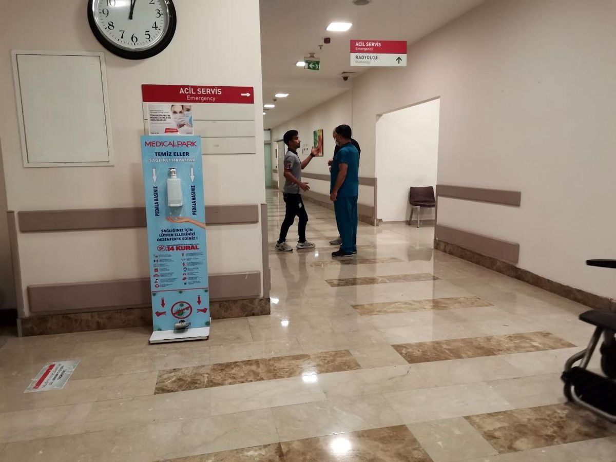 Hastadan, sağlık çalışanlarına 'Beyaz kod' sitemi