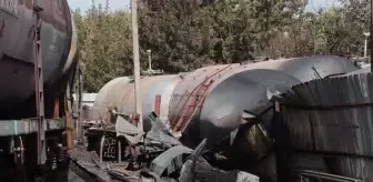 Son dakika haberi | Budonivskyi'de bulunan petrol tanklarına yönelik saldırı