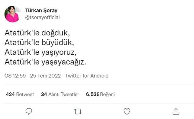 Türkan Şoray'ın Twitter hesabı açtığı iddiası