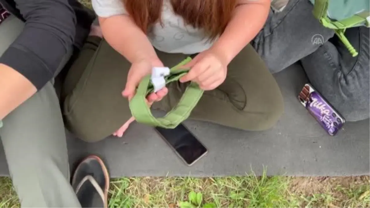 Ukrayna'da sivillere ilk yardım eğitimi