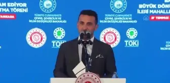 AK Parti Genel Sekreteri Fatih Şahin, İleri Mahallesi'nde yapılacak konutların temel atma törenine konuştu