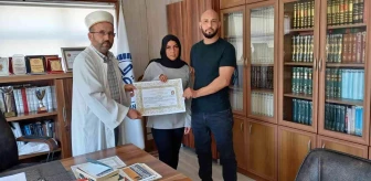 Alman vatandaşı Katerina Zonguldak'ta Müslüman oldu