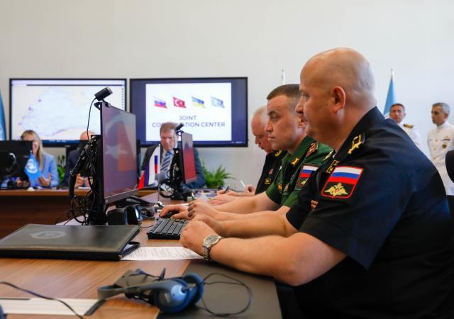 Dünyaya 3 dilde selam! Tahıl krizini çözecek İstanbul'daki Müşterek Koordinasyon Merkezi açıldı