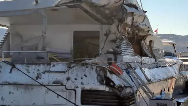 Bodrum'da uyuşturucu taşıdığı öne sürülen lüks yat, Yunan karasularına kaçmaya çalışırken ateş açılarak durduruldu