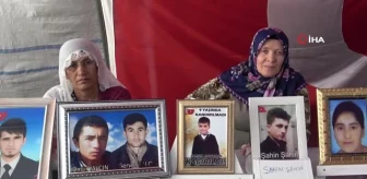 HDP ve terör mağduru aileler Diyarbakır'da bin 59 gündür evlat nöbetinde