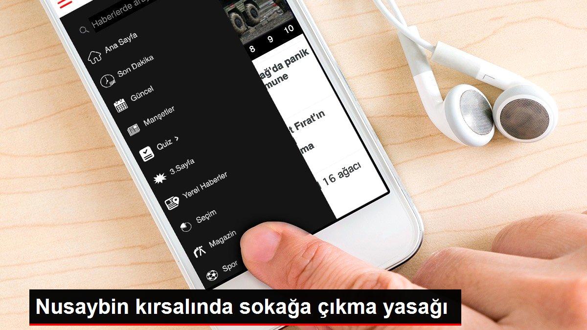Nusaybin kırsalında sokağa çıkma yasağı
