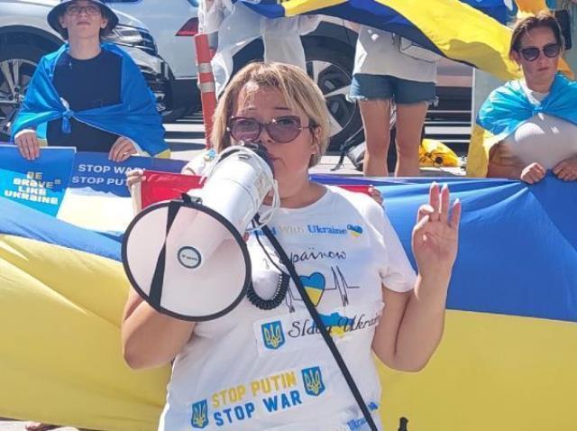 Putin tezahüratını protesto eden Ukraynalılardan, Fenerbahçe'ye çağrı: O taraftarları stada almayın