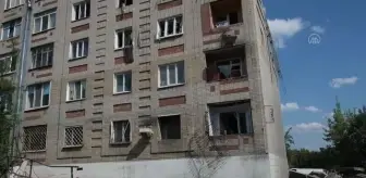 Ukrayna'nın Toretsk kenti Rus güçlerince vuruldu