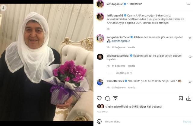 Ünlü türkücü Latif Doğan'ın annesi hayatını kaybetti Ünlü türkücü Latif Doğan'ın annesi hayatını kaybetti