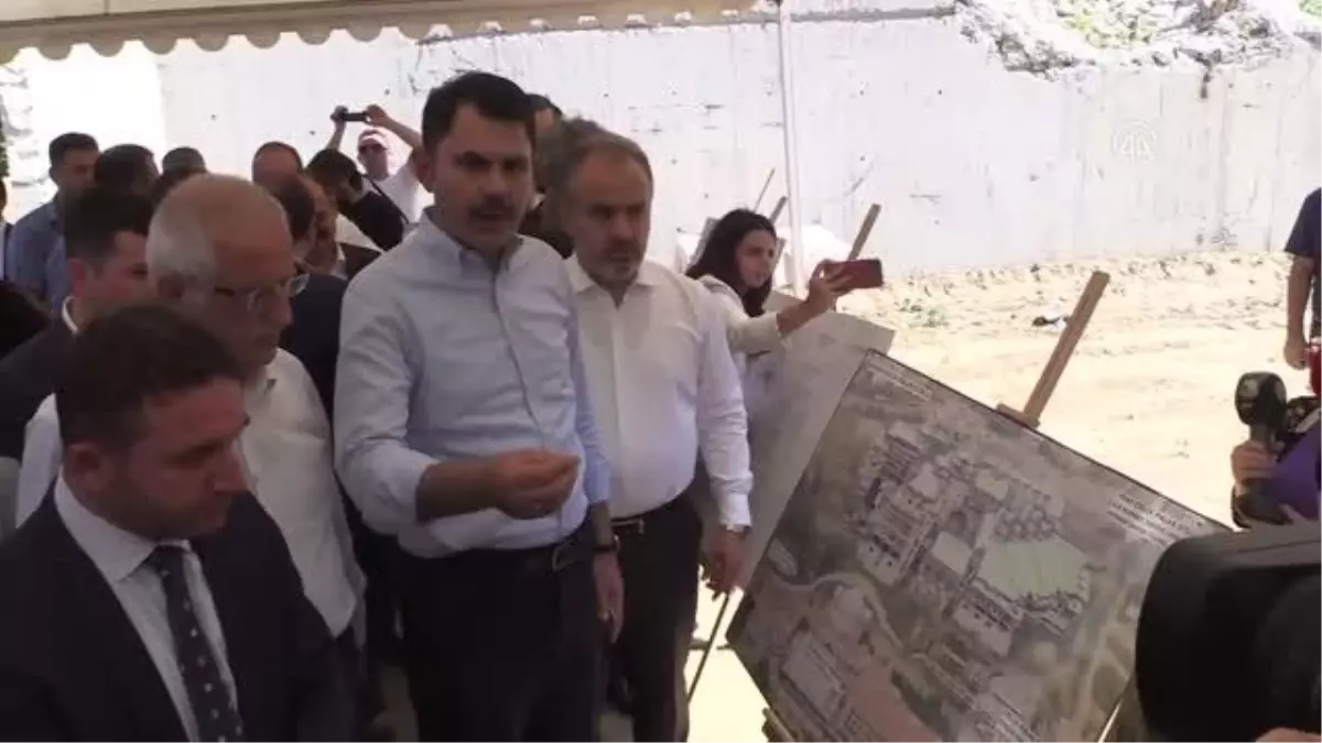 Bakan Kurum, 'Çekirge Teras Projesi Tanıtımı' töreninde konuştu