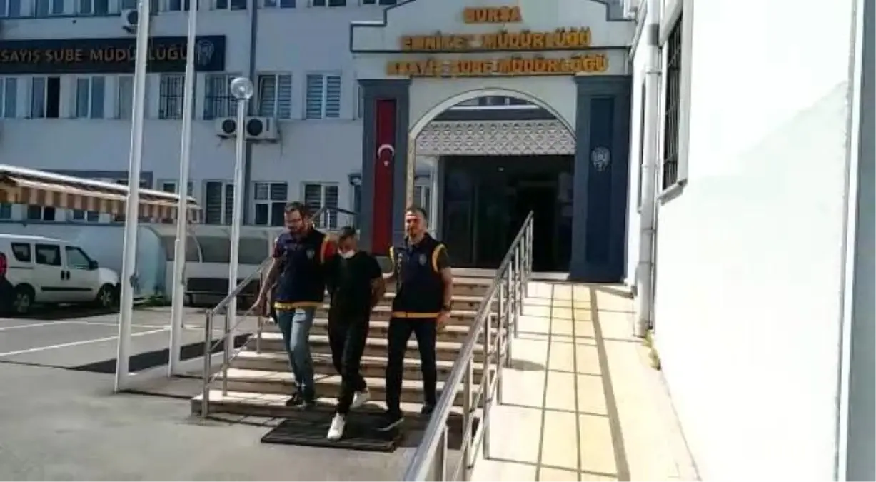 Oto hırsızı çalıntı araçla yakalandı