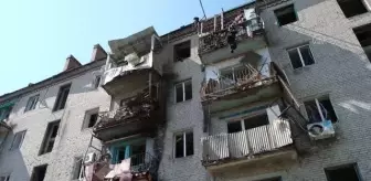 Son dakika haberi | SLOVYANSK - Donetsk'in Ukrayna hakimiyetindeki şehirleri saldırı altında