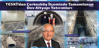 Tekirdağ haber | Tekirdağ Belediyesi'nden Çerkezköy'e Yeni Yağmur Suyu Hattı