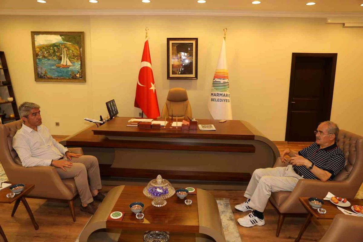 Büyükerşen, Marmarislilere geçmiş olsun dileklerini iletti