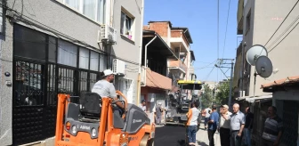 İzmir haberi | Karabağlar'da Asfaltlama Çalışmaları Sürüyor
