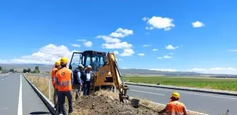 Kars yerel haberleri | Arpaçay'da çevre yolu aydınlatılıyor