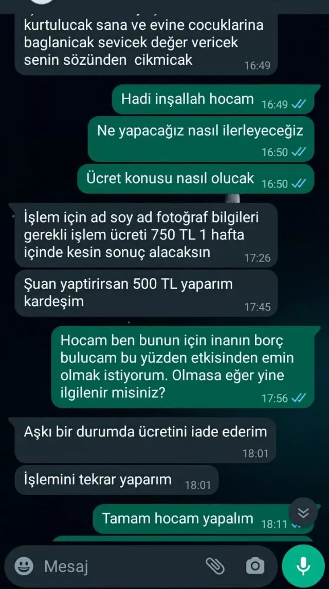 Eşiyle boşanma aşamasındaki kadın sözde hocaya gitti, sonrası daha da skandal