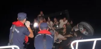 Muğla haberi: Datça'da 77 kaçak göçmen yakalandı