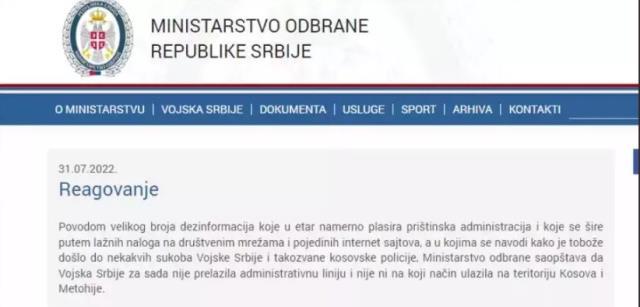 Kosova - Sırbistan Savaşı mı çıktı? Kosava ile Sırbistan arasında savaş mı çıktı?