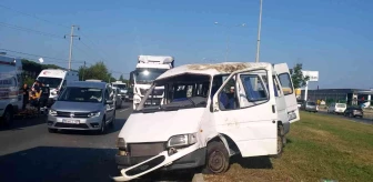 Samsun 3. sayfa: Samsun'da trafik kazası: 5 yaralı