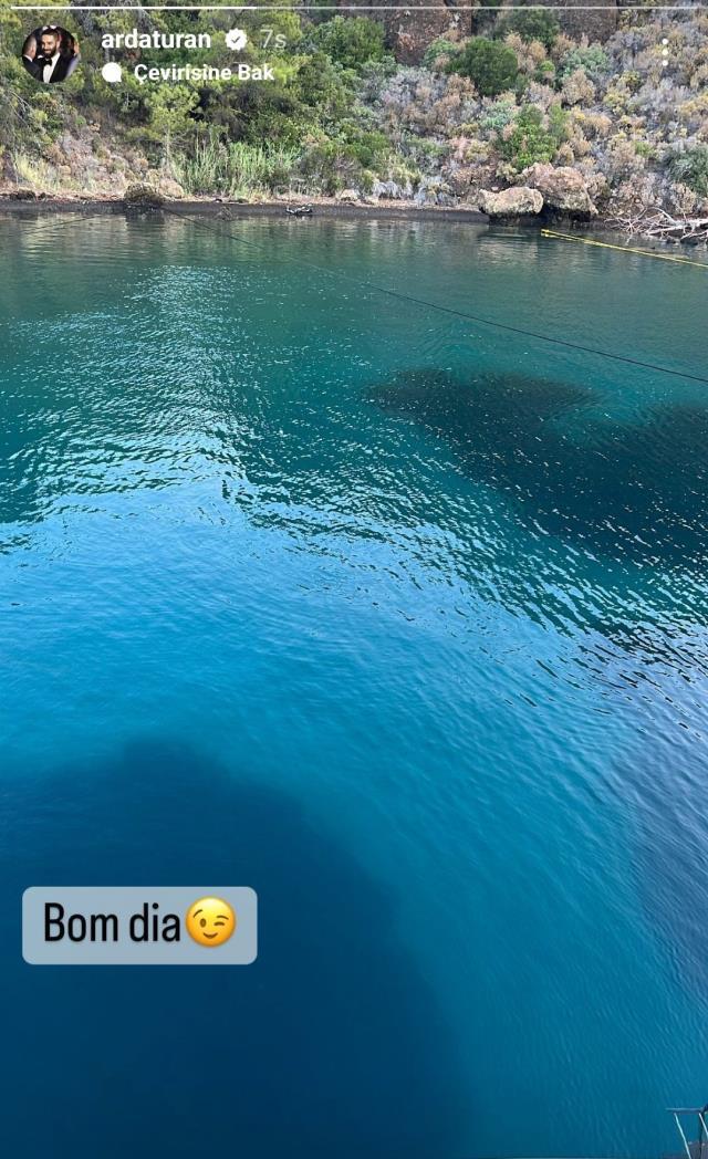 Sergio Oliveira transferini müjdeleyen Arda Turan, sosyal medya hesabından bir paylaşım daha yaptı