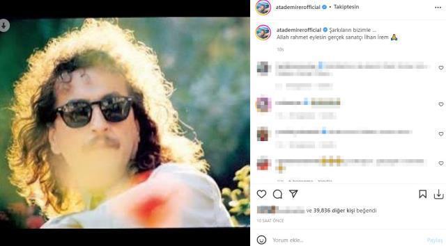 İlhan İrem... ÖLÜMÜ SANAT DÜNYASINI YASA BOĞDU!