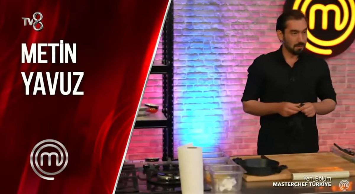 Masterchef 2022 Metin kimdir? Metin Yavuz kaç yaşında, nereli, mesleği ne?