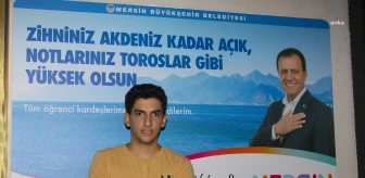Mersin yerel haberi: Öğrenci Ekin Aydın Engelleri, Mersin Büyükşehir'in Desteğiyle Aştı