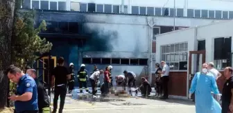 Tekirdağ gündem haberleri | Tekirdağ'da fabrikada patlama sonrası yangın: 3 yaralı