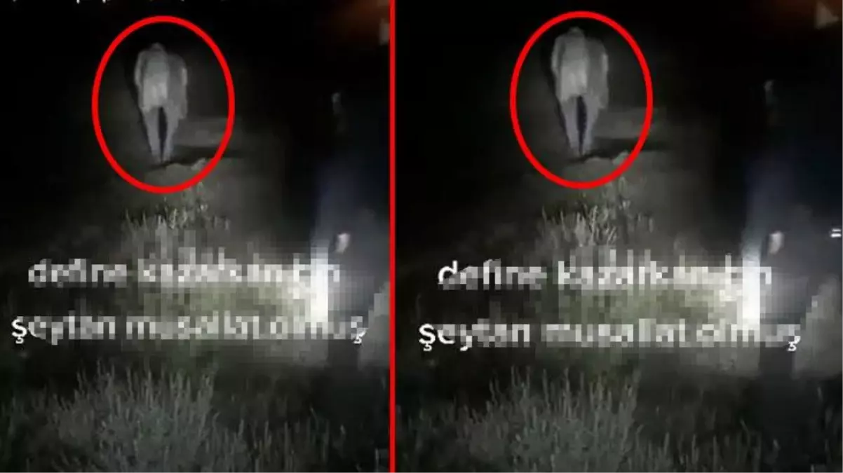Türk definecilerin gece vakti toprağı kazdığı sırada yaşananlar ürküttü