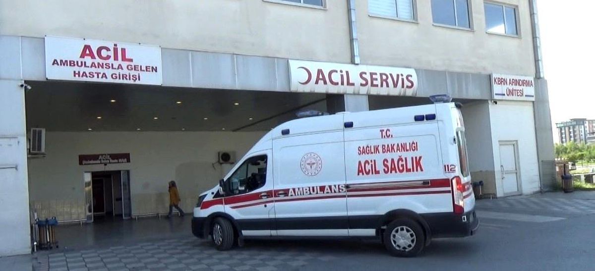 4. kattan düşen işçi yaralandı