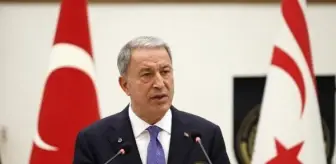 Milli Savunma Bakanı Hulusi: (KKTC) 'Türkiye Cumhuriyeti olarak bugüne kadar garantörlük görevini eksiksiz şekilde yerine getirdik, bundan sonra da...