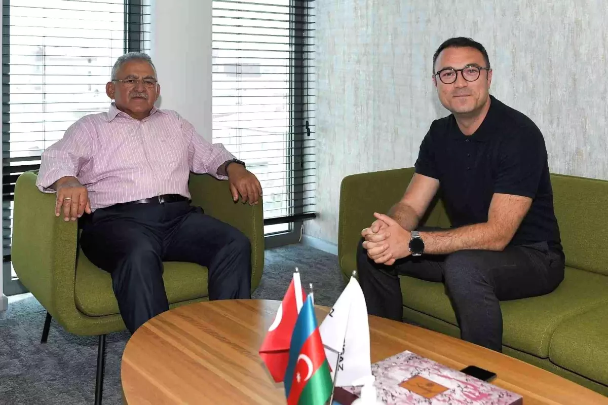 Kayseri haberleri! Başkan Büyükkılıç Kayserigaz'ı ziyaret etti