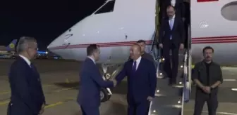 Konya haberleri... Dışişleri Bakanı Çavuşoğlu ve beraberindeki heyet Taşkent'e geldi