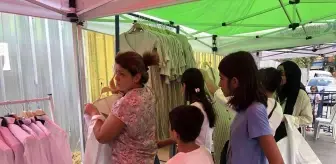 Küçükçekmece'de ihtiyaç sahiplerine kıyafet yardımı yapıldı