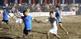 Antalya haberleri! Manavgat'ta plaj futbolu heyecanı başladı