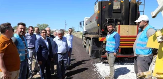 Manisa haberi: Şehzadeler Belediyesi ovada asfalt sezonunu açtı